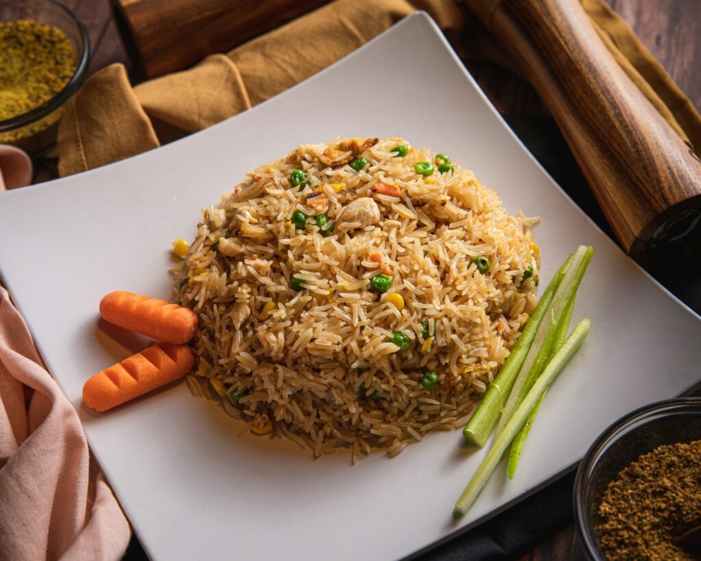 Fried Rice with Pork Chop