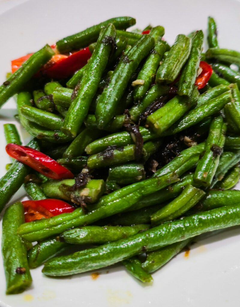 String Beans with Garlic