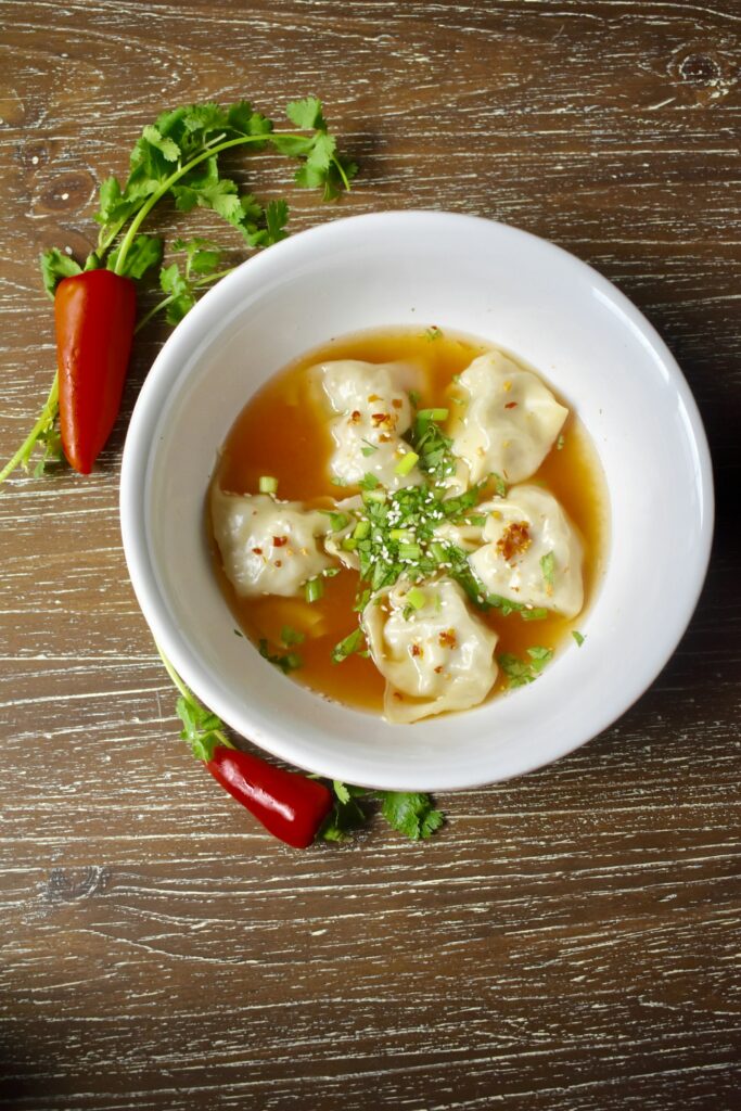Shrimp & Kurobuta Pork Spicy Wontons